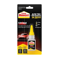 Супер-клей Момент ПРОФИ 5г универсальный BL1 (1/8/32)