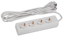 Удлинитель ЭРА U 4р.С/З 16A 3.0м белый