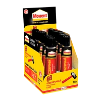 Клей Момент 88 30мл универсальный особопрочный BOX10 шоу-бокс (10/120/3840)