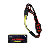 Фонарь налобный Без бренда YM-SLG13 от аккумулятора Красный свет, широкоугольный белый свет