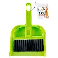 Щетка для пола Рыжий кот сметка с совком (1/12/240)