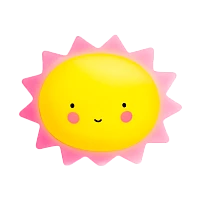 Ночник Camelion NL-309 "Солнышко" 1LED 0.5W 220V желтый (1/7/42)