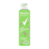 Дезодорант женский Rexona Ярко и цветочно спрей 150мл (1/6)