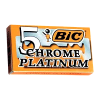 Лезвия BIC двустронние 5шт в упаковке, цена за 1 лезвие (5/100/2000)