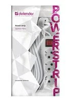 Удлинитель Defender L330 3р.С/З 16A 5.0м с выкл. ПВС 3x1мм² IP20 белый (1/40)