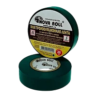 Изолента Nova Roll 19мм*25м ПВХ зеленый