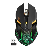 Мышь беспроводная Defender GM-934 TRIGGER игровая USB черный (1/60)