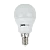 Лампа светодиодная JAZZway G45 E14 7W 3000К 230V шар матовая (1/10/100)