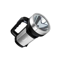 Фонарь прожектор Космос 900Lit 10WLED от аккумулятора IP44 3 режима черный/серебристый (1/12)