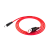 Кабель HOCO X21 Plus USB (m)-Type-C (m) 1.0м 3.0A силикон черный красный (1/28/168)