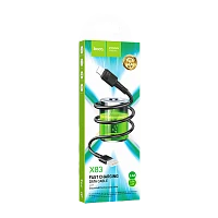 Кабель HOCO X83 USB (m)-Lightning (m) 1м 2.4A ПВХ черный (1/33/330)