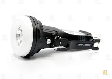 Фонарь туристический Без бренда BY-1666 от аккумулятора солнечная батарея черный