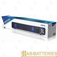 Колонки 2.0 Smartbuy LINER MK II 6W USB+Jack 3.5мм серый (1/24)