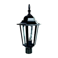 Светильник садово-парковый Camelion 4103 60W 230V E27 IP44 наземный черный (1/10)