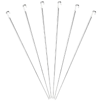 Шампуры Ecos 560x10x0.7мм угловой без витка 6шт. (1/20)