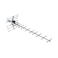 ТВ-Антенна наружная Locus Меридиан 12AFT активная без питания с усилителем DVB-T/T2 (1/10)