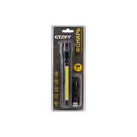 Фонарь светодиодный Старт LHE 519-C1 LED от аккумулятора USB 3 режима+ZOOM черный