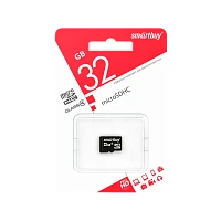 Карта памяти microSD Smartbuy 32GB Class4 4 МБ/сек без адаптера