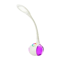 Светильник настольный Smartbuy SBL-RG 6W 160-240V 1LED на основании сенс. 3 ур.ярк.+3цв. белый