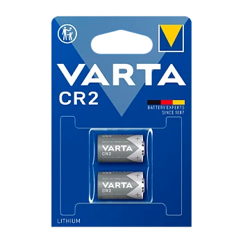 Батарейка Varta ELECTRONICS CR2 BL2 Lithium 3V (6206) (2/20/200)