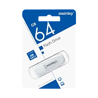 Флеш-накопитель Smartbuy Scout 64GB USB3.0 пластик белый