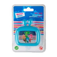 Ночник ЭРА NN-613 ФИКСИКИ 1LED 0.5W 220V в розетку синий (1/6)