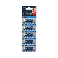 Батарейка GoPower LR23/V23GA/A23/MN21 BL5 Щелочная 12V (5/100/1000)