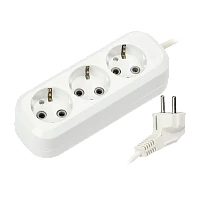 Удлинитель Smartbuy 3р.С/З 16A 10.0м ПВС 3x1мм² белый (1/20)