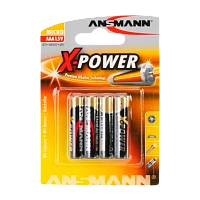 Батарейка Ansmann X-POWER LR03 AAA BL4 Alkaline 1.5V
