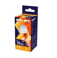 Лампа светодиодная Старт Sphere G45 E14 10W 2700К 220V шар WS (1/10/100)