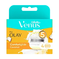 Сменные кассеты Gillette "Venus&OLAY" 5 лезвий 4шт. (цена за 1 шт) RUS