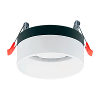 Светильник потолочный Camelion LGX53-01 16W 230V GX53 IP20 встраиваемый черный (1/50)