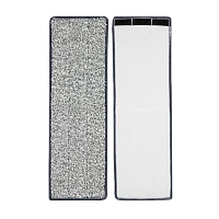 Насадка для швабры Рыжий кот WRING SIMPLE-N микрофибра 35х11.5см серый (1/10/200)