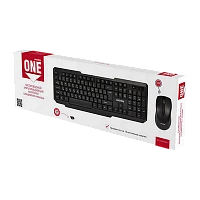 Набор клавиатура+мышь беспроводной Smartbuy 230346AG ONE черный (1/20)