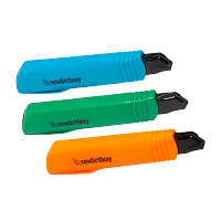 Нож строительный Smartbuy 18мм выдвижной ассорти (1/30)