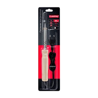 Паяльник электрический Smartbuy Tools 25 Вт, с дерев. рукояткой, длина шнура 1.1 м (1/50)