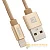 USB кабель REMAX Moss (IPhone 5/6/7/SE) RC-079i Золотой