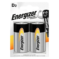 Батарейка Energizer Alkaline power LR20 D BL2 Alkaline 1.5V (2/12)