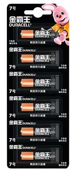 Батарейка Duracell Basic LR03 AAA BL6 Alkaline 1.5V CN (Китай) (6/48/576)