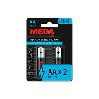 Аккумулятор предзаряженный RTU Promega HR6 AA BL2 NI-MH 2500mAh (2/24/384)
