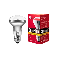 Лампа накаливания зеркальная Camelion E27 60W 220-240V рефлектор (1/100)