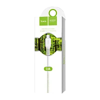 Кабель HOCO X20 USB (m)-microUSB (m) 1м 2.4A ПВХ белый (1/30/300)