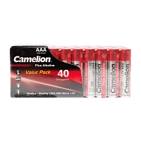 Батарейка Camelion Plus LR03 AAA Shrink 40 Alkaline 1.5V (40/640)
