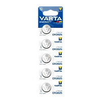 Батарейка Varta ENERGY CR2025 BL5 Lithium 3V (6025) (5/100/500)