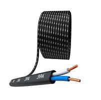 Кабель электрический ЭРА ВВГ Пнг(А)-LS 2 х 1.5 кв.мм черный ГОСТ бухта 100м