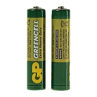 Батарейка GP GreenCell R03 AAA Shrink 2 Heavy Duty 1.5V (2/40/200/1000) R