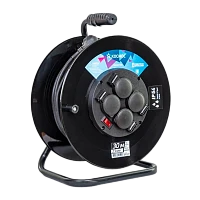 Удлинитель Космос 4р.С/З 16A 30.0м КГ 3х2.5мм² IP54 на катушке (1)