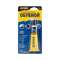 Клей Секунда обувной 30мл водостойкий BL1 шоу-бокс (1/12/36)