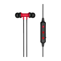 Наушники внутриканальные HOCO ES13 Plus bluetooth 4.1 с микр. спорт. красный (1/69)