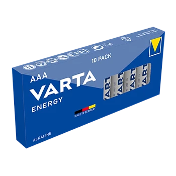 Батарейка Varta ENERGY LR03 AAA BOX10 Alkaline 1.5V (4103) (10/700)